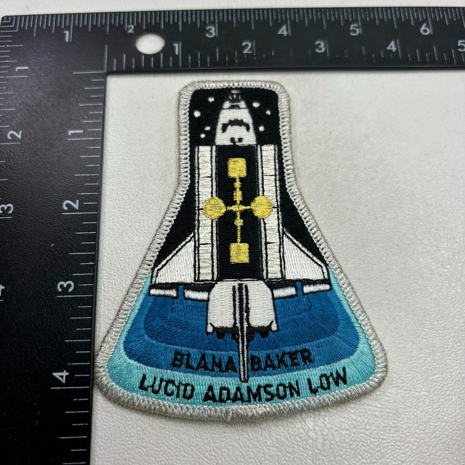 NASA Space Shuttle ATLANTIS Mission STS-43 Astronaut  Patch 49SA