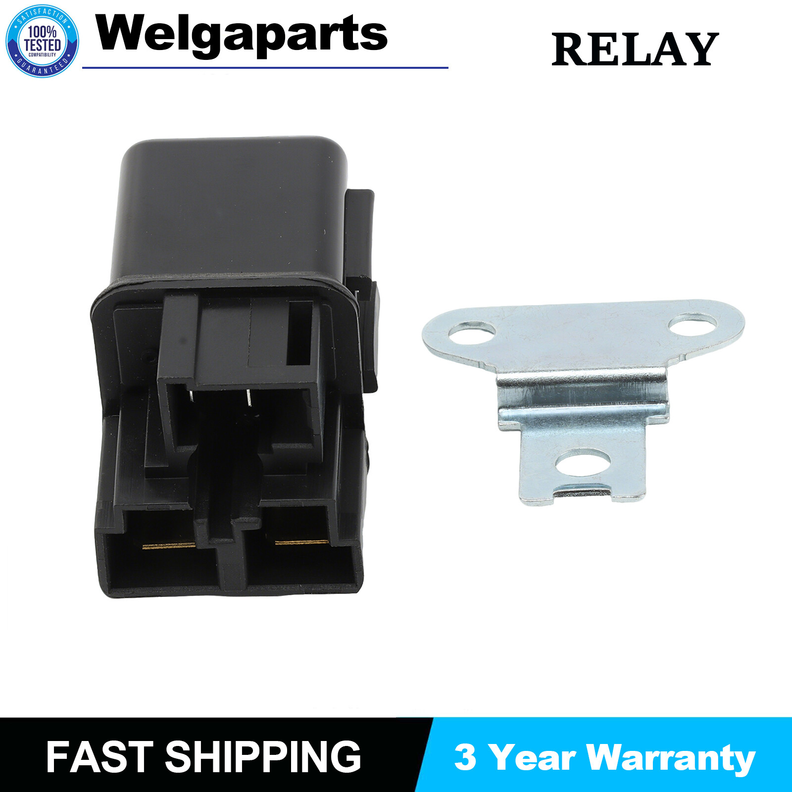 25230-2S60A Black RELAY For Nissan NEW 4-PIN 12V 252302S60A