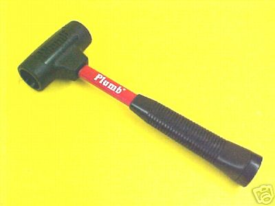 NEW! PLUMB by COOPER TOOLS SD116 SOFT FACE HAMMER