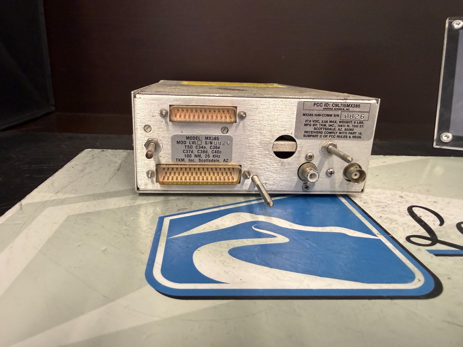 Nav/Com MX385 Removed Working