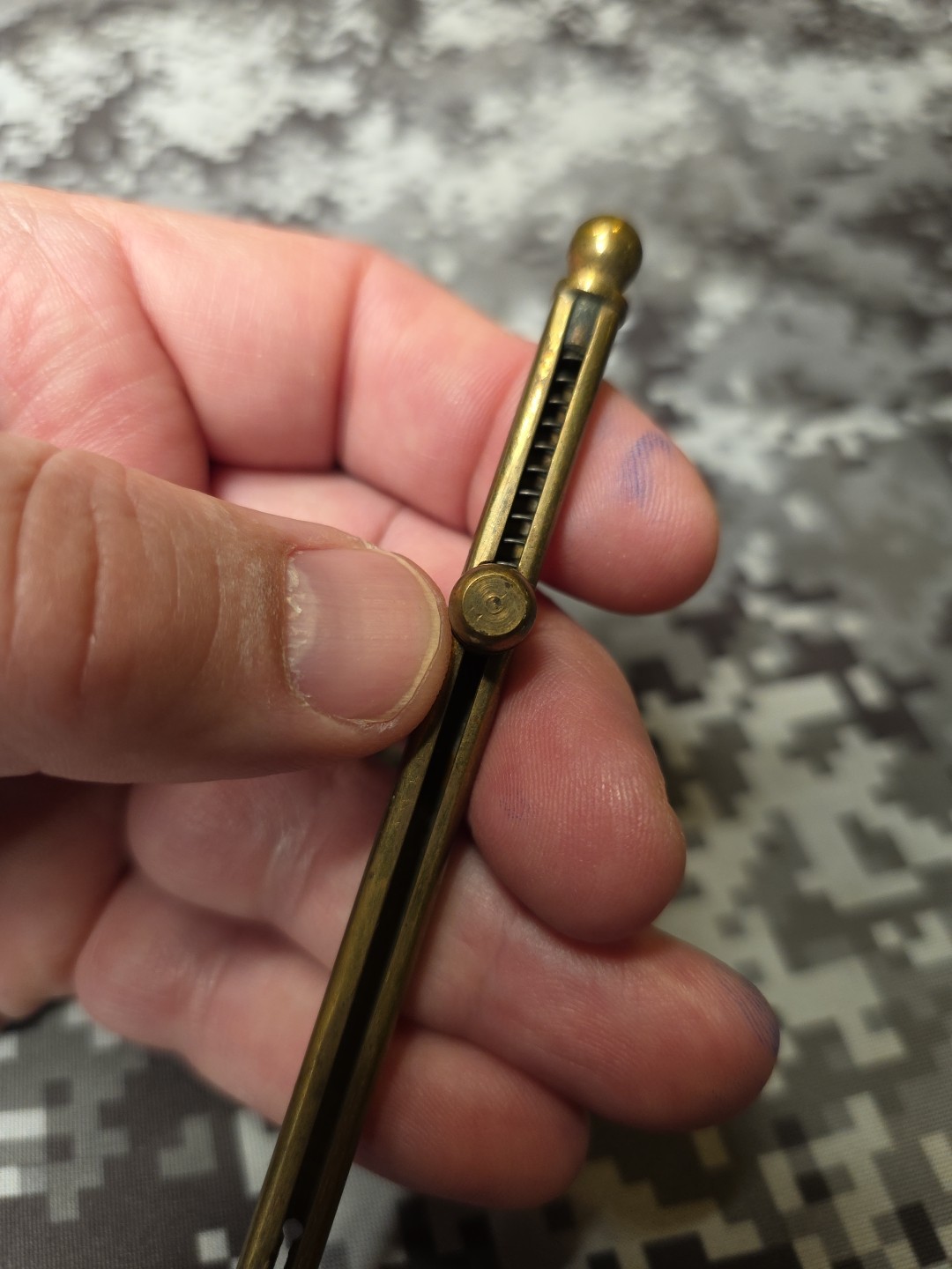 BLACK POWDER MUZZLELOADER BRASS #11 CAPPER INLINE NIPPLE CAPPING TOOL