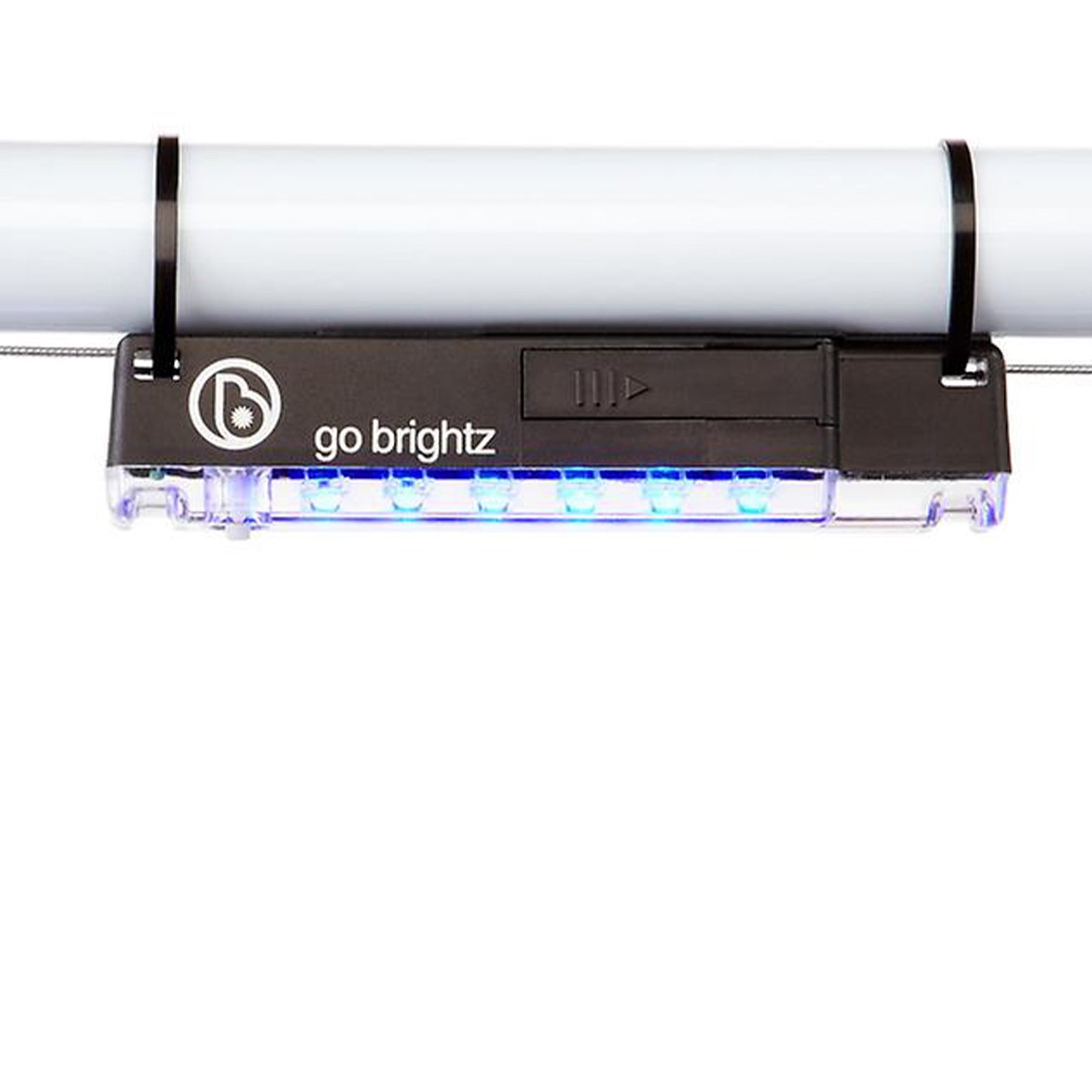 LED Bicycle Accessory Frame Light, Weather-Resistant,1 Count, Width 0.75 in,Blue