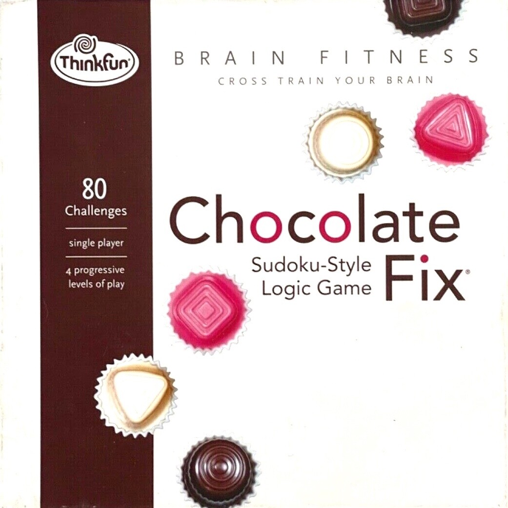 Chocolate Fix Game Individual Replacement Pieces Think Fun Logic Game You Pick