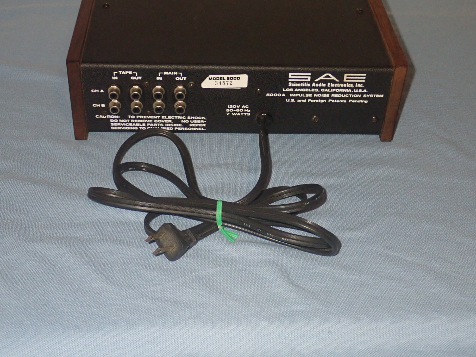 SAE 5000A Impulse Noise Reduction System Works Serviced
