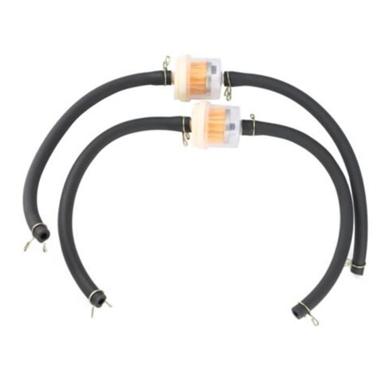 2Pcs 6mm Inline Gas Petrol Liquid Fuel Filter Hose Motorcycle Fuel Filter Tool