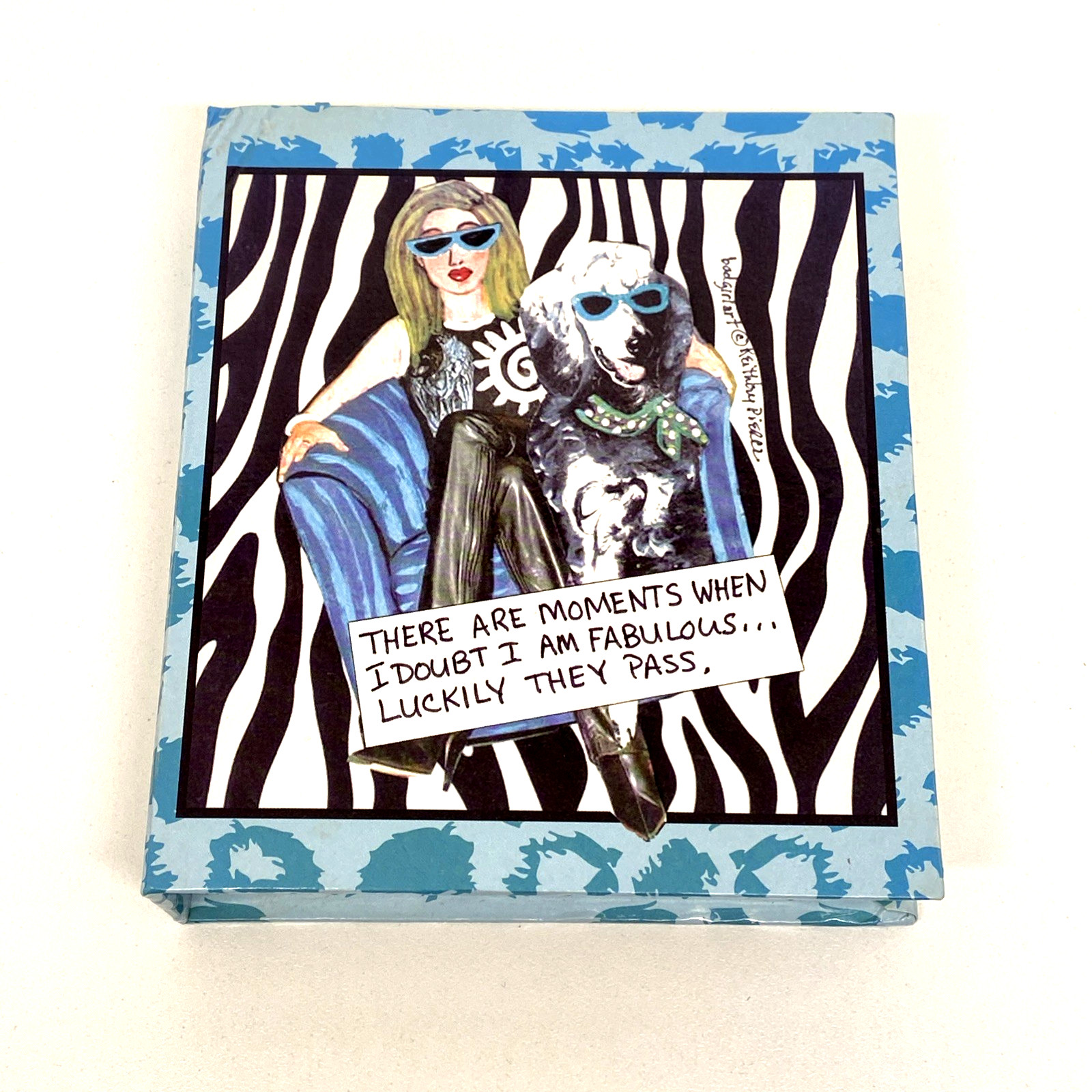 Trinket Box Cardboard Art by Bad Girls Couture