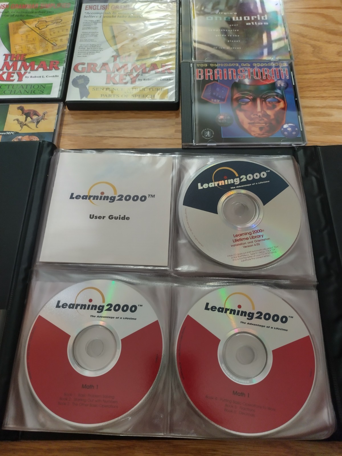 Learning 2000 PC Software Education CDs + Lots Of Learning Software!