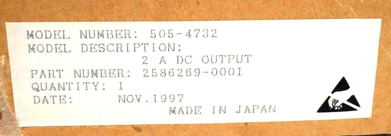 NEW SIEMENS TEXAS INSTRUMENTS 505-4732 DIGITAL OUTPUT MODULE 5054732