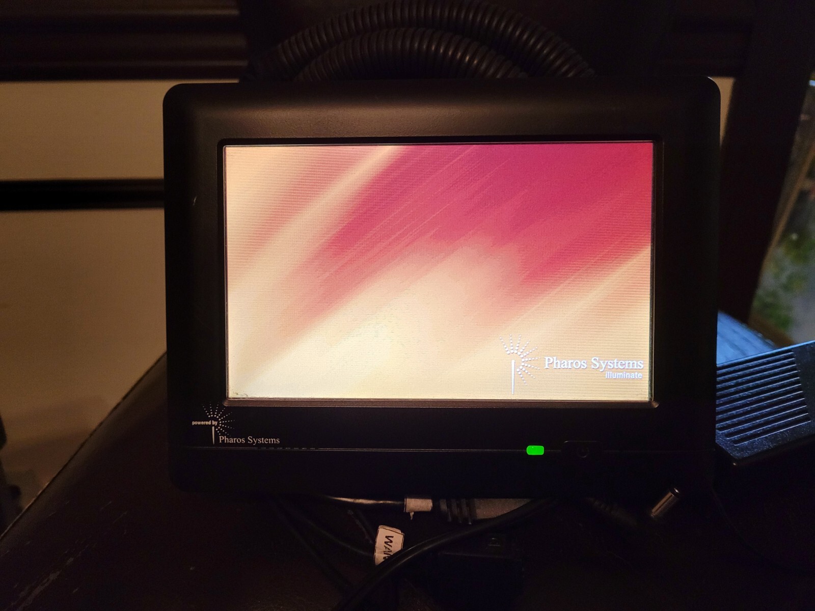 Pharos Systems Omega 200 Printer Card Management Touchscreen Mount AC Adapter