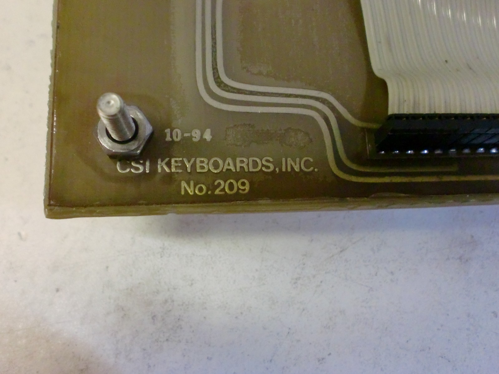 WALKER MAGNETIC 209 CONTROL PANEL USED FREE SHIPPING!!!!!!!!!!!!!!!!!