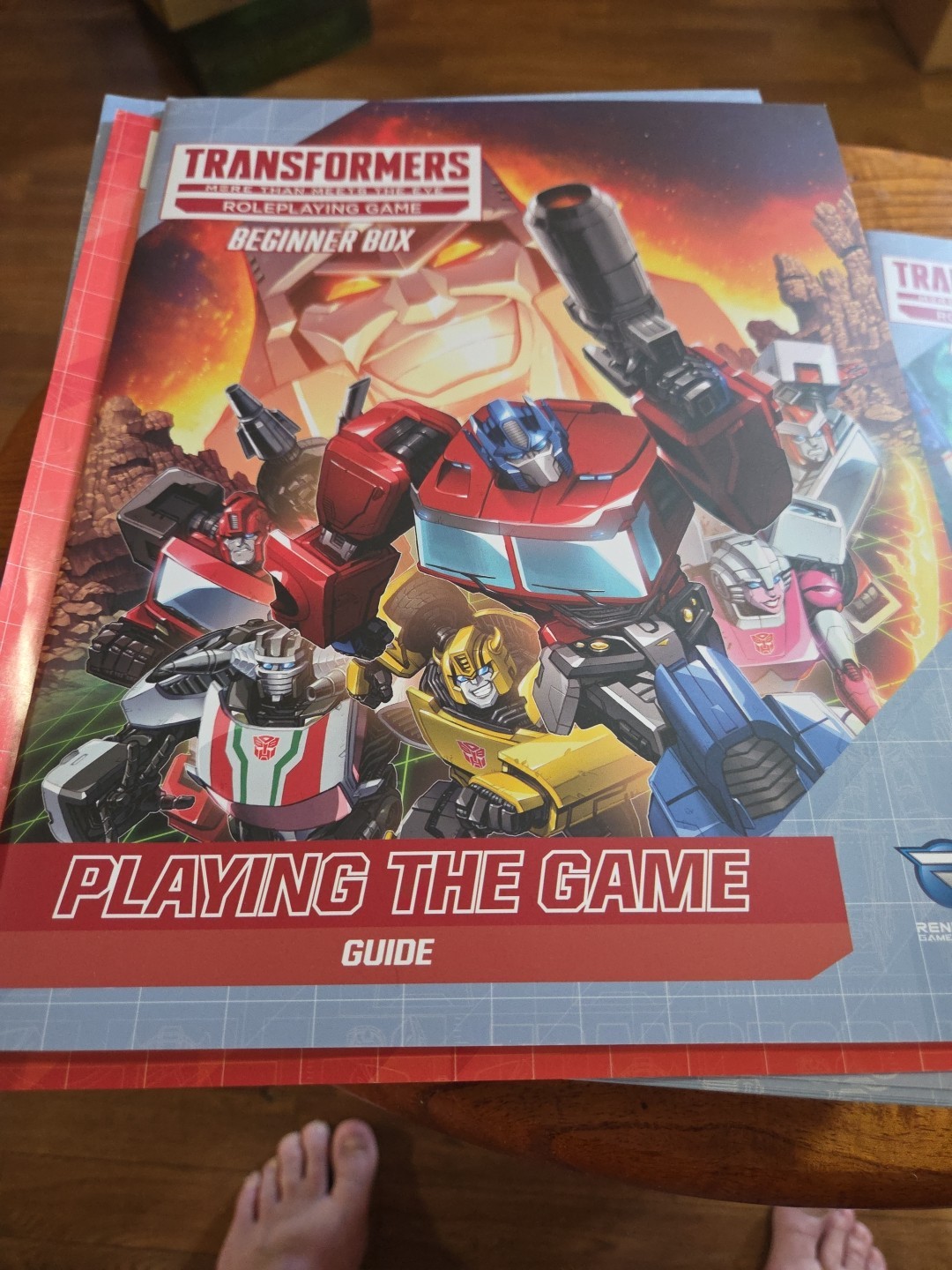 Transformers Roleplaying Game: Beginner Box Roll Out 2024 Hasbro. Open Box Only.