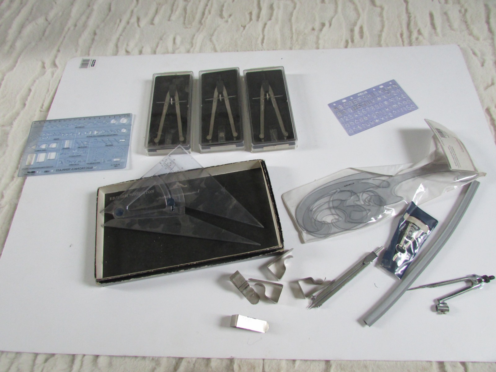 Vintage  Technical Drawing Compass  + another items