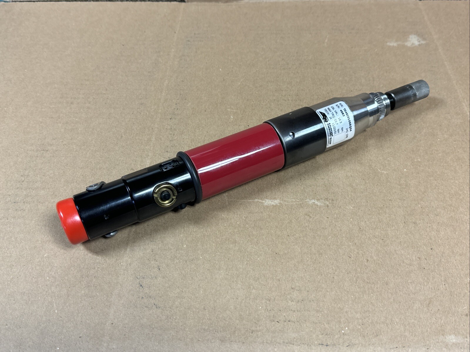 NEW Advanced Assembly Techmotive T046I010SSQ04 Torque Tool Nutrunner 16.5 Nm 1/4