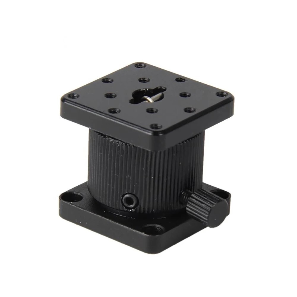 Micro Spiral Manual Lifting Platform Z-axis Height Adjustment Base Stage 25x25MM