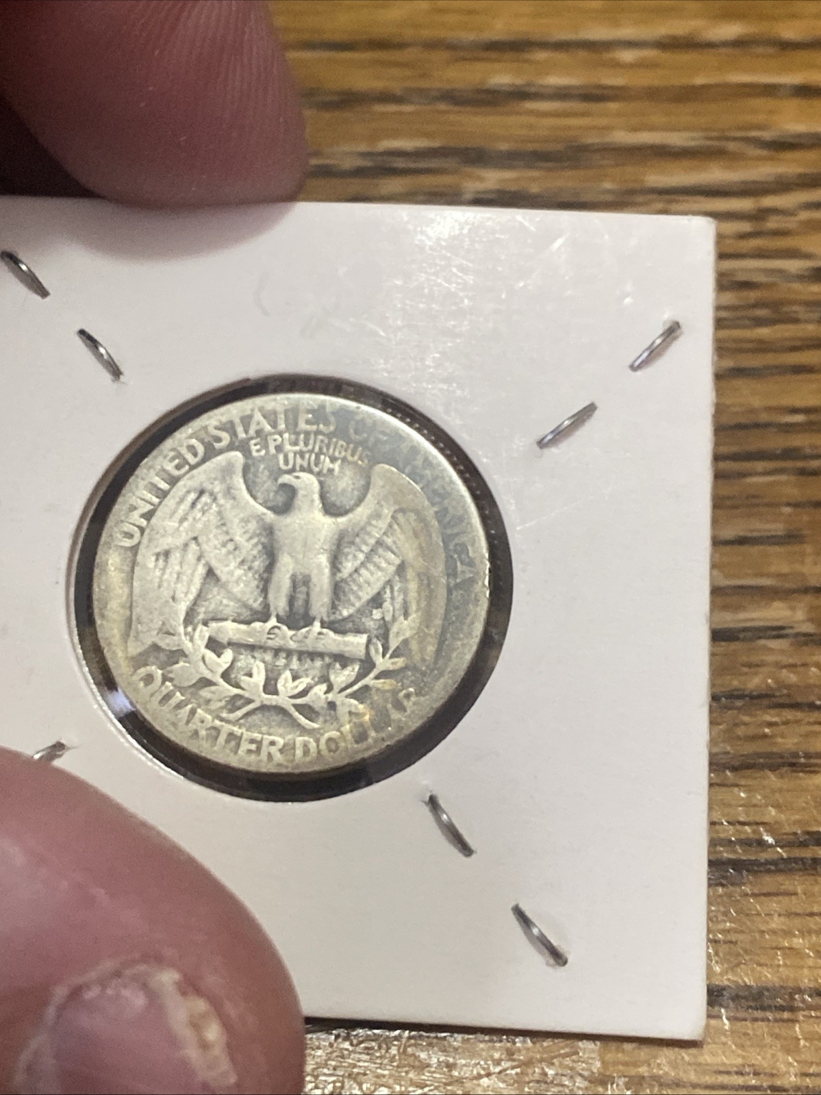 Toned 1944 Washington Quarter