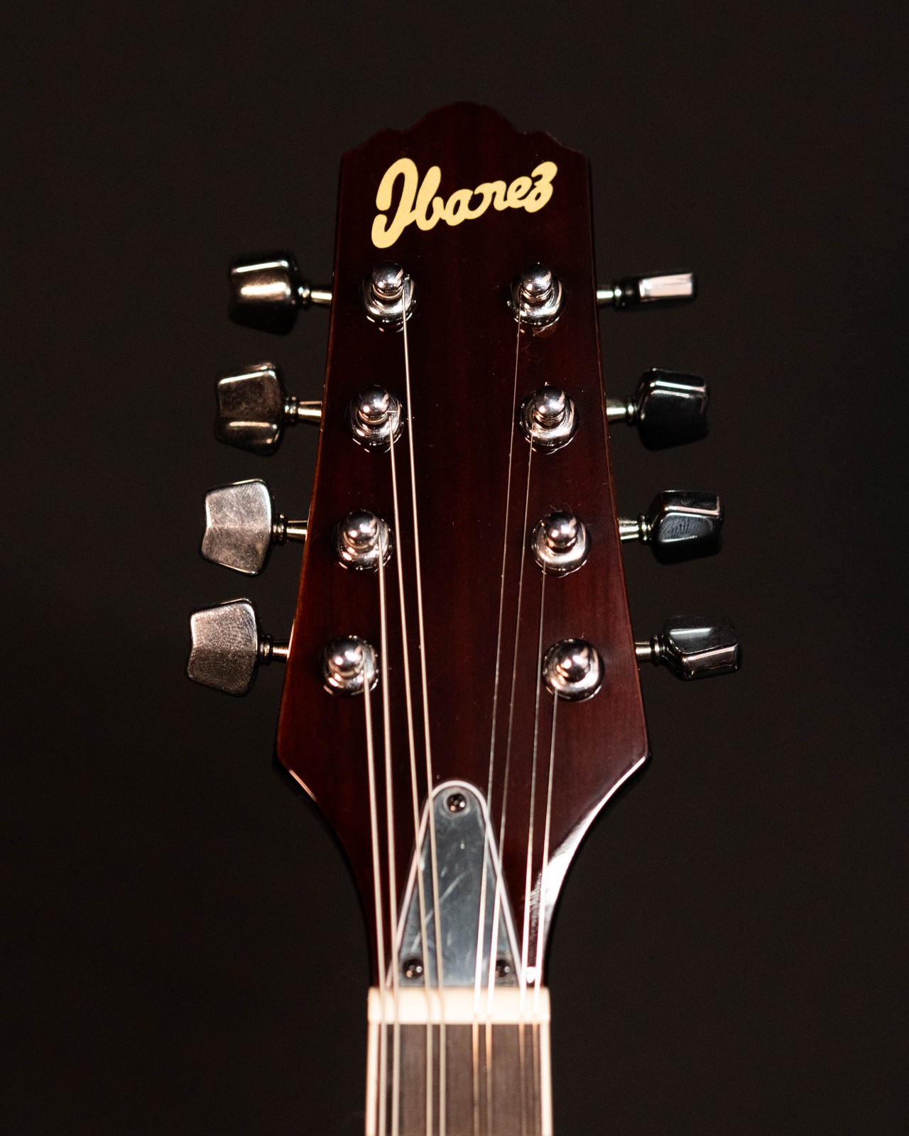 Ibanez M510E A-Style Acoustic/Electric Mandolin, Brown Sunburst High Gloss