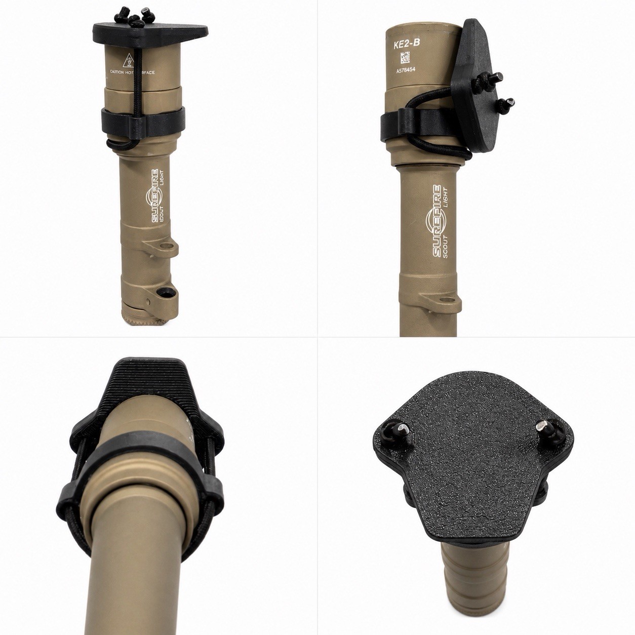 Surefire Scout Light Cap Covers (PRO, M600, M300, M640DF, M640T)