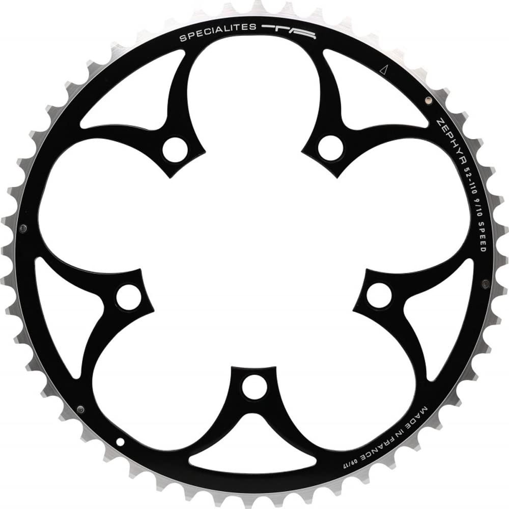 Spécialités TA Zephyr Compact 5-Arm 110pcd 9/10 Speed Chainring Outer 44t Black
