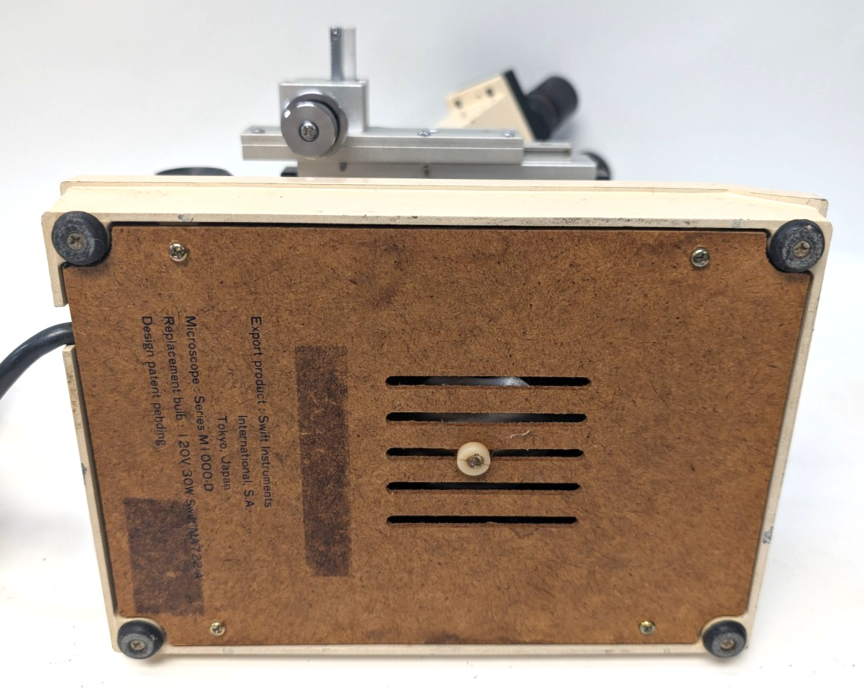 Swift Model M1000-D Microscope Appears Complete and Working PLEASE READ