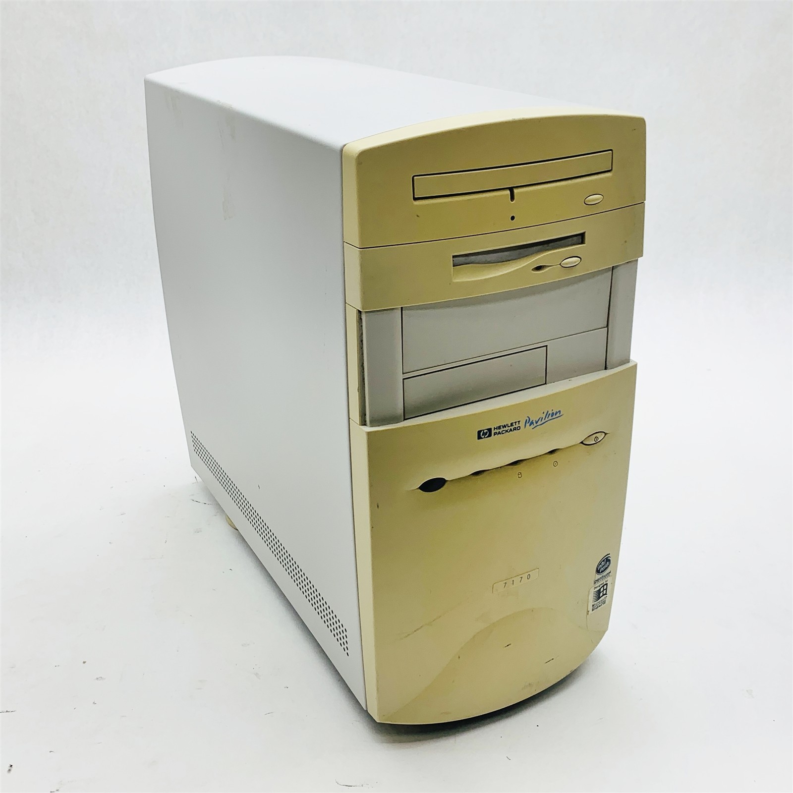 Hewlett Packard Pavilion 7170 Pentium 166MHz 16MB RAM *No HDD* Vintage Computer