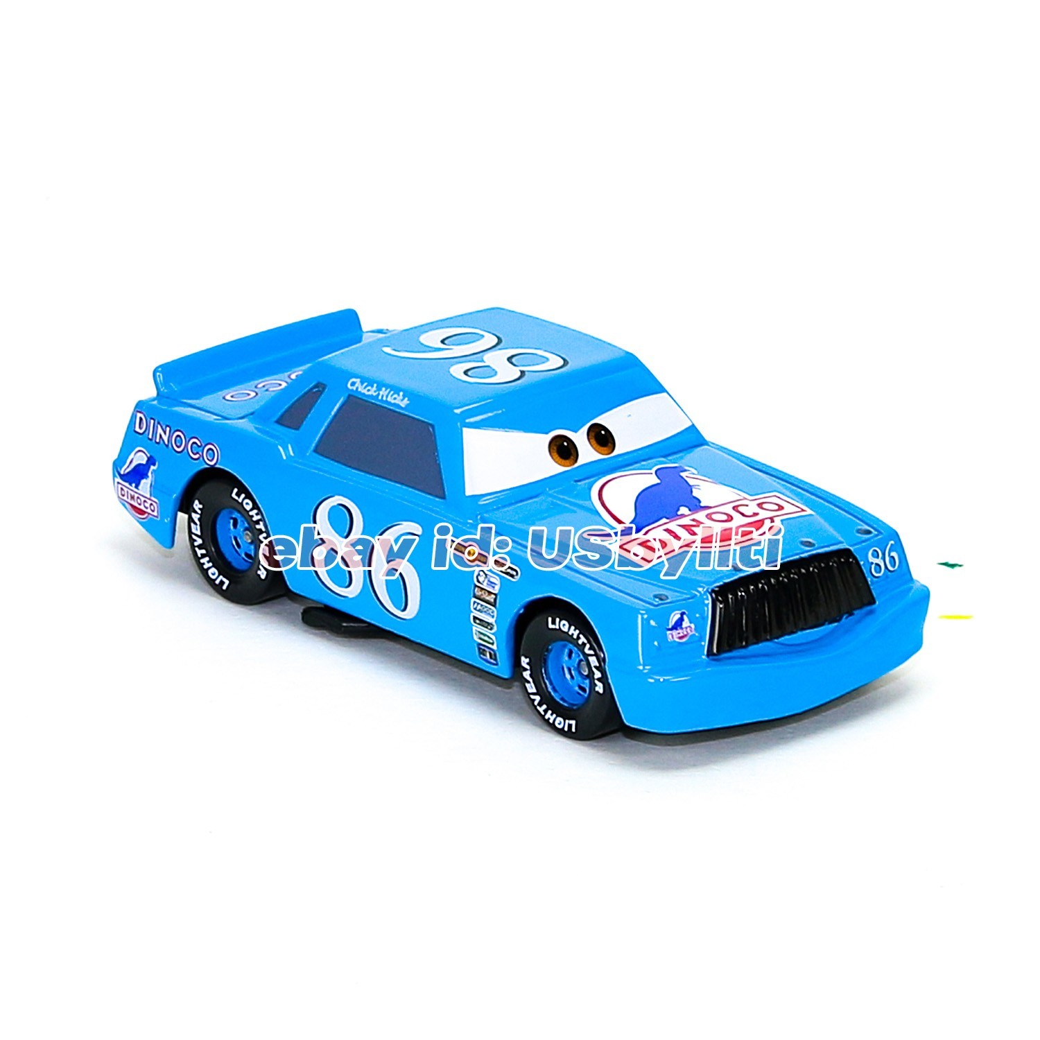 Disney Pixar Cars Dinoco Chick Hicks Diecast 1:55 Metal Car Toy Gift