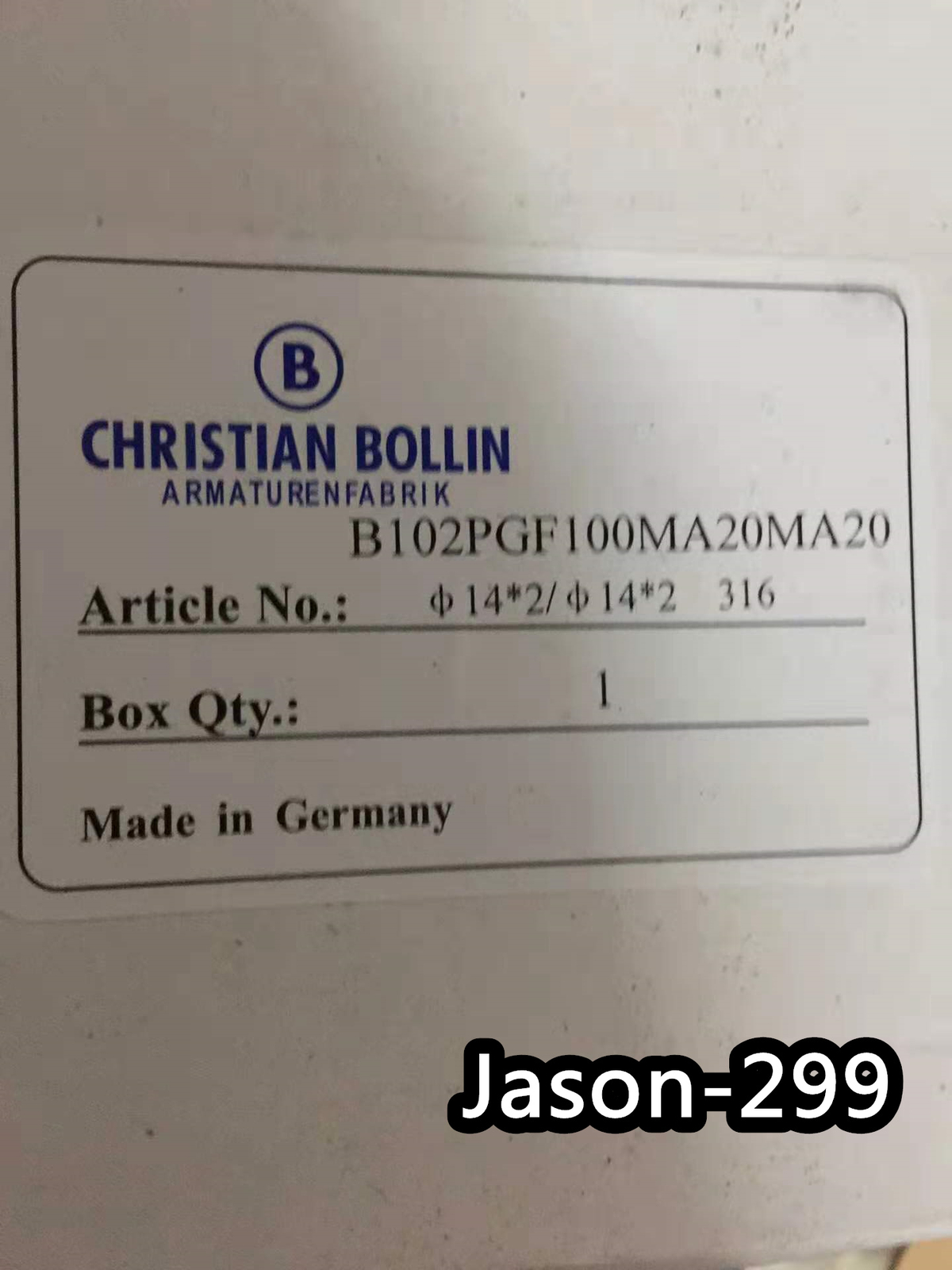 B102PGF100MA20MA20 Fast Shipping By DHL or EMS