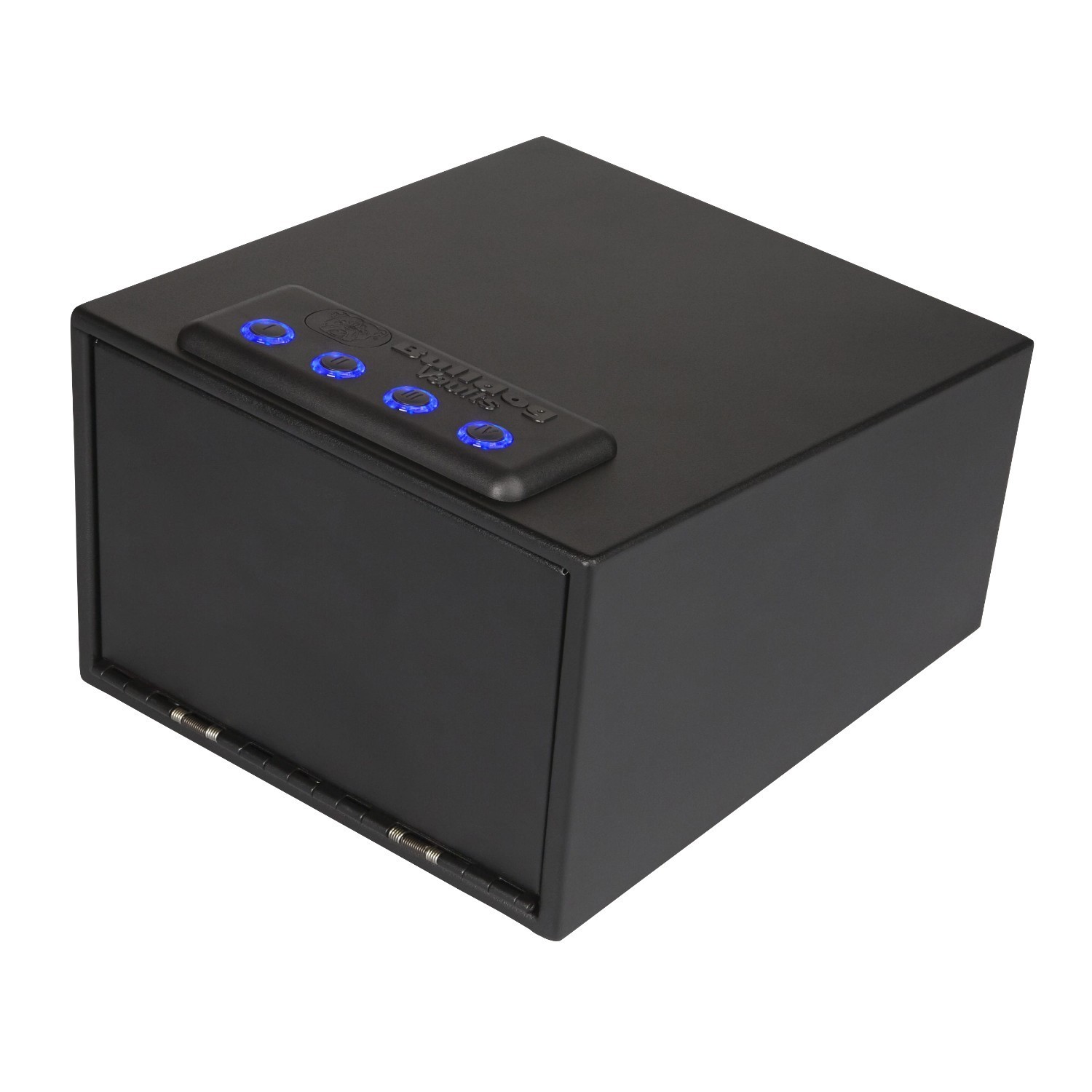 Bulldog Magnum LED Quick Vault w/ Shelf & Code/Key Access, Black Steel #BD4040L