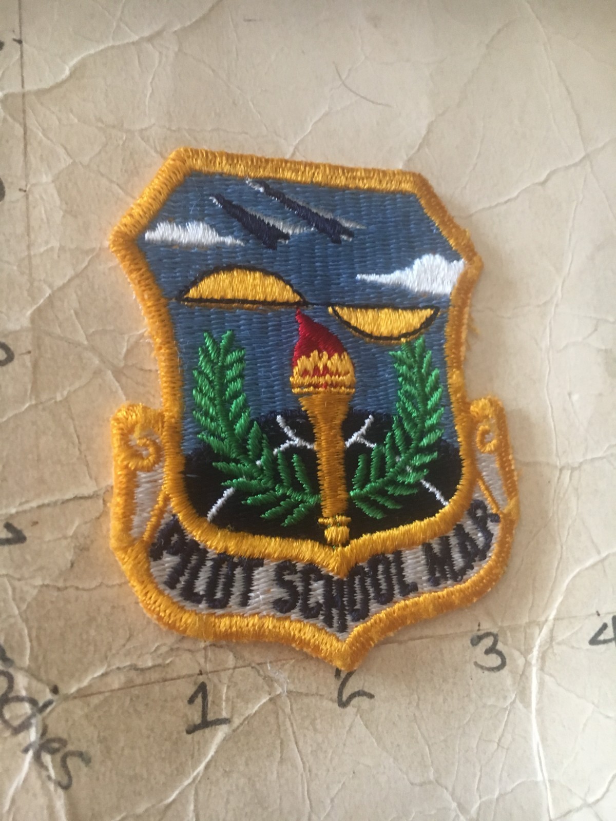 USAF Pilot School Squadron patch 9/10/25
