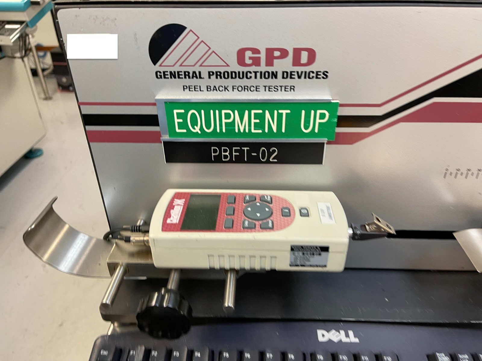 GPD PBFT856VS Peel Back Force Tester