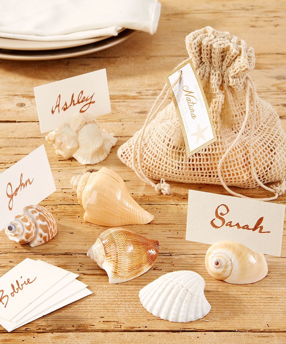 Shell Place Cards By Two's Company  Shells And Cards  New In Box !!!
