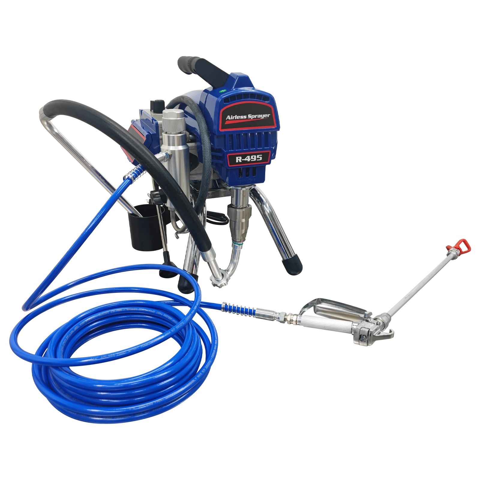 Airless Sprayer Paint Spray Machine with Spray Gun for Wall Spraying 110V 2.2KW