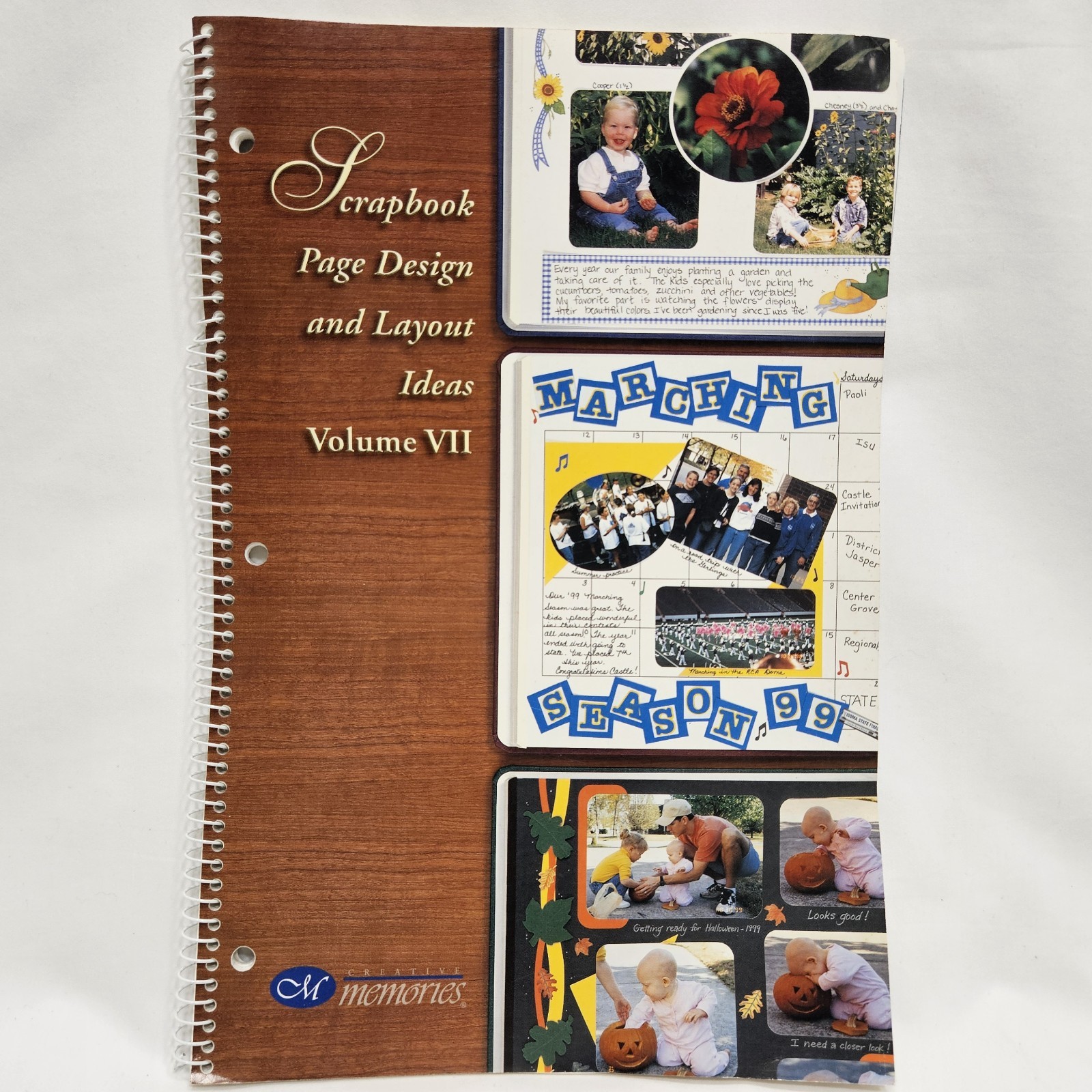 Creative Memories Scrapbook Page Design and Layout Ideas Volume 7 Y2K