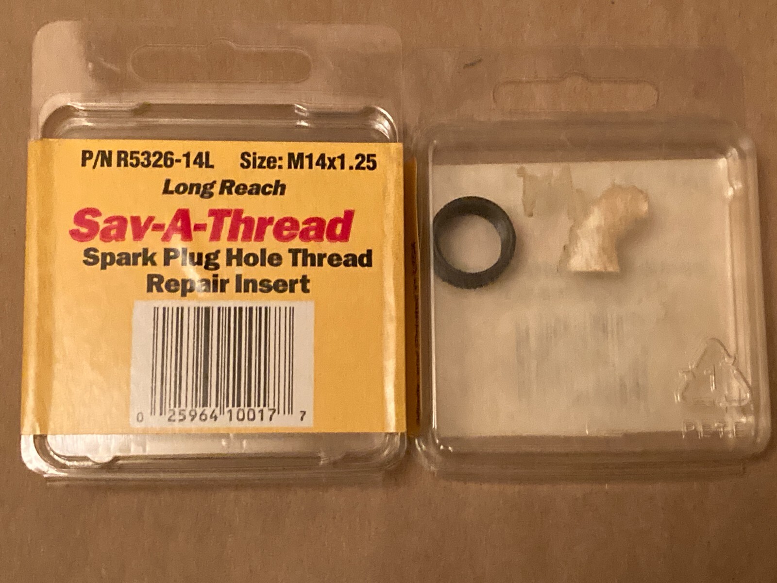 Sav-A-Thread Spark Plug Hole Thread Repair Kit M14x1.25 P/N R5326-14L X2