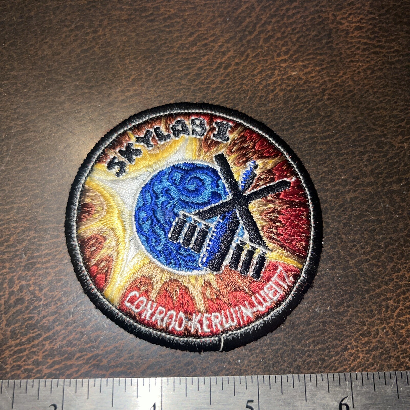 Vintage Obsolete NASA Space Program Patch Skylab I Conrad Perrin Weitz