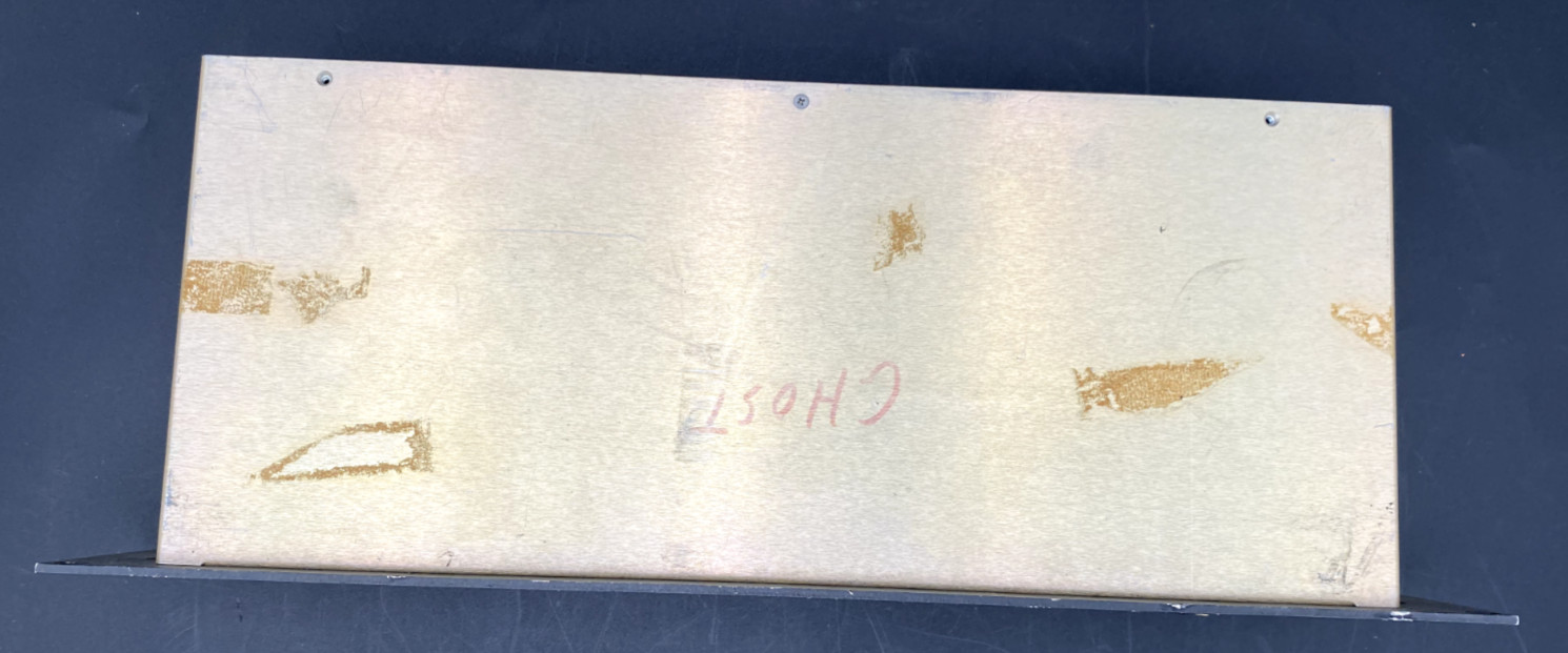 ZETRON MODEL 49 TRUNKING REPEATER MANAGER 1133-101 MISSING FRONT PLATE