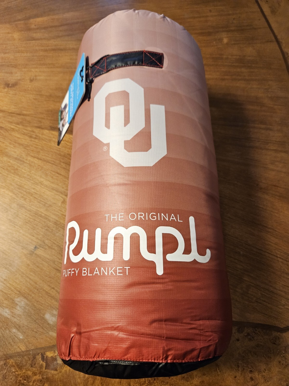 NCAA Rumpl Original Puffy Blanket  OKLAHOMA SOONERS - BRAND NEW WITH TAGS
