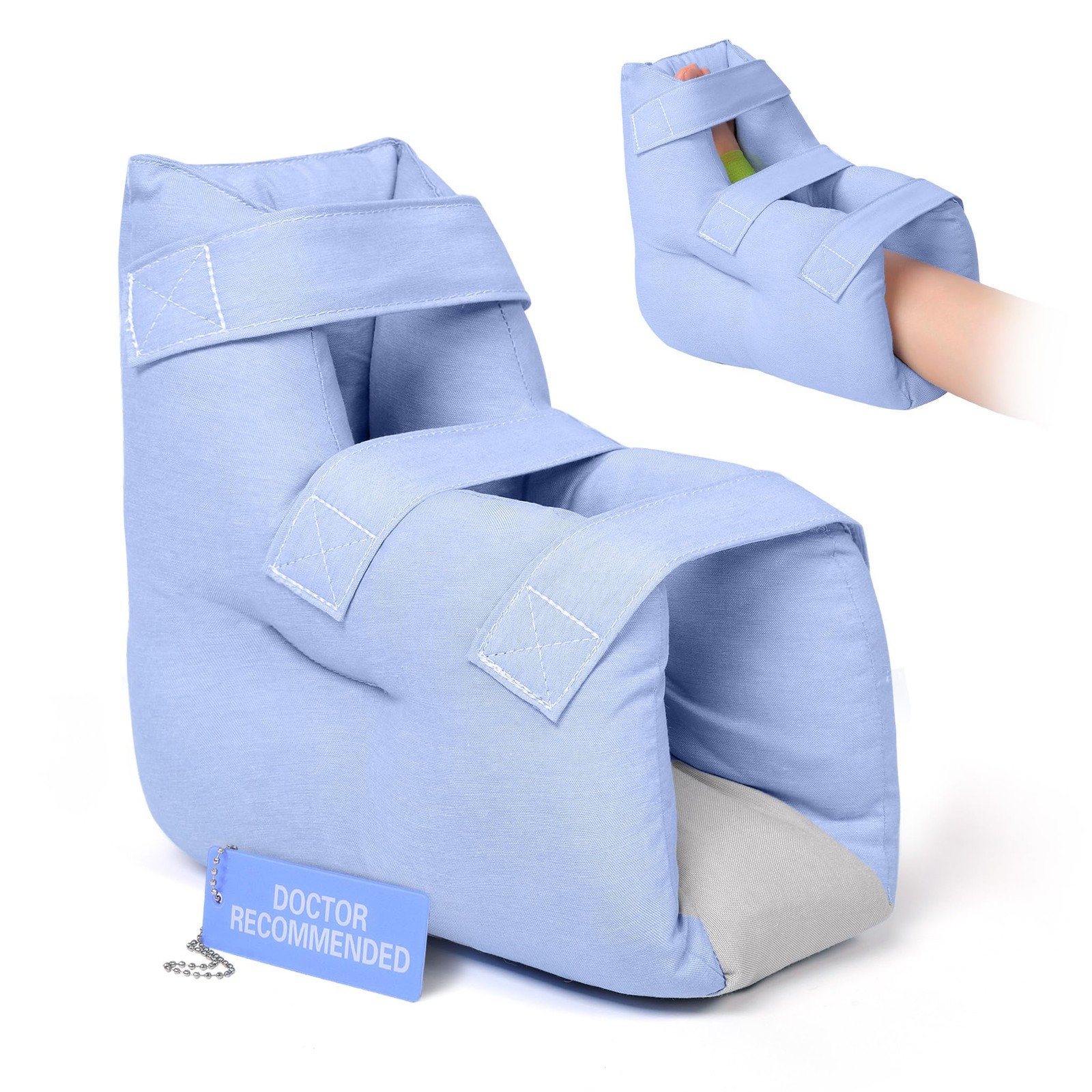 Adjustable Heel Protector Cushion - Pressure Relief & Bedsore Prevention Boot...