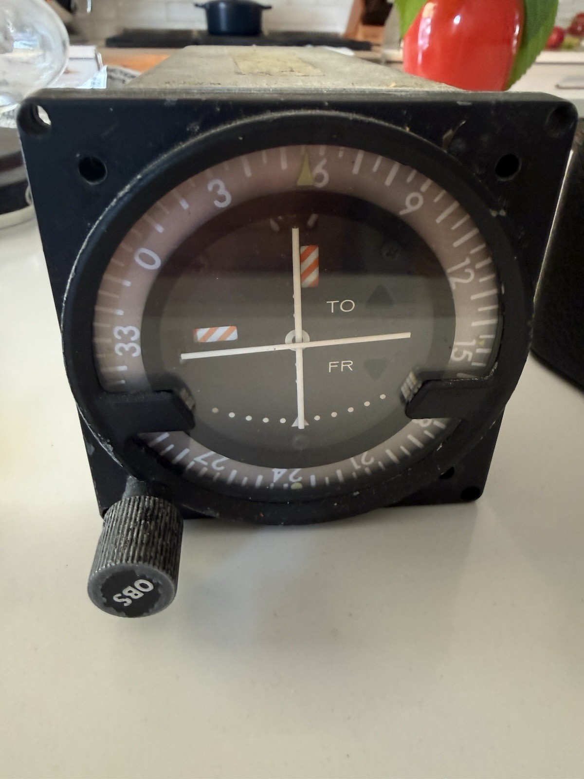 Bendix King KI-214 VOR/LOC Glideslope Indicator Untested As-Is P# 066-3025-01