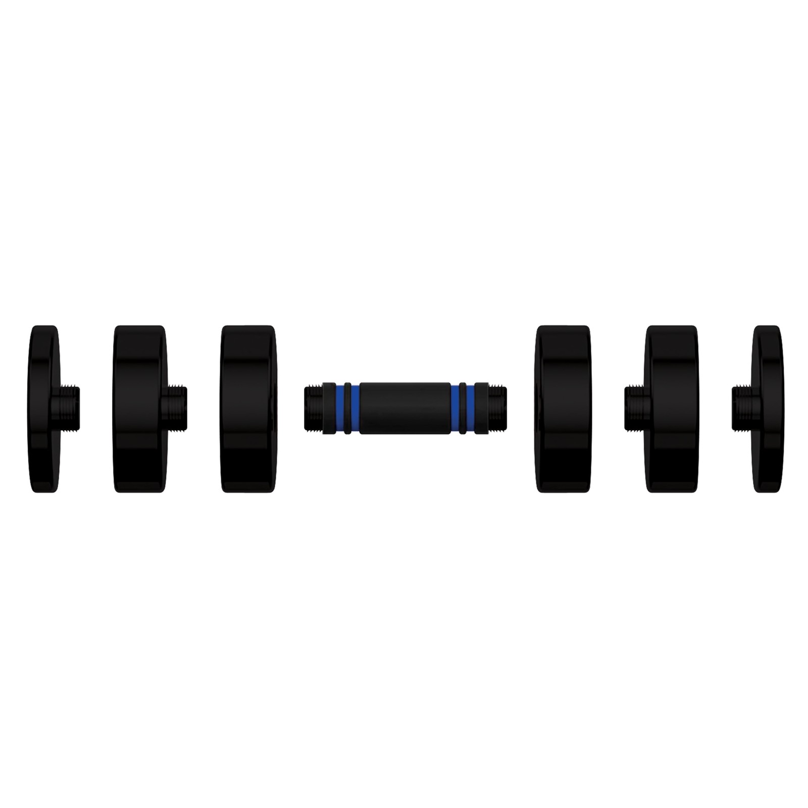 10lb Plate Pack Addition for the Threaded Adjustable Dumbbell (2.5lb x 4)