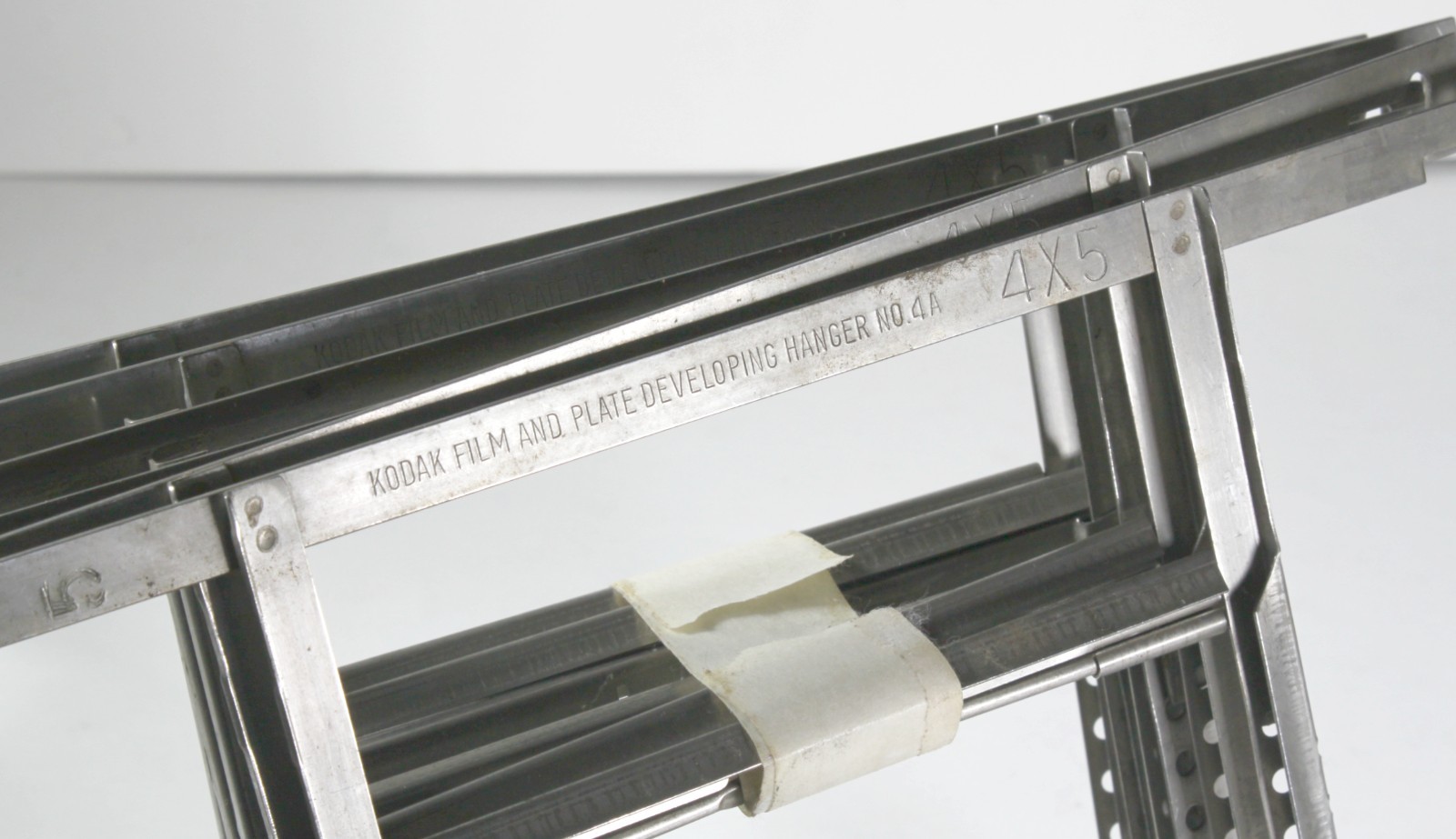 Six (6) Kodak Stainless Steel 4x5 Sheet Film Hangers No.4A