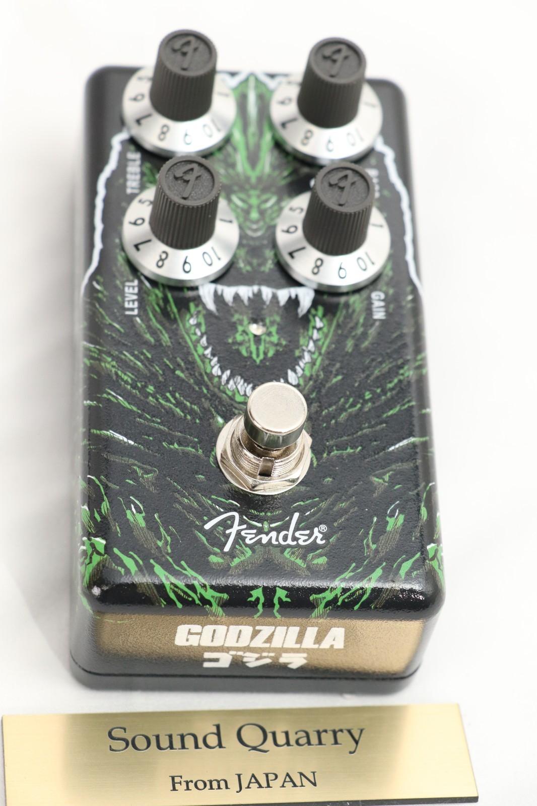 Fender Godzilla Distortion Pedal Limited Edition Japan Exclusive 70th NEW