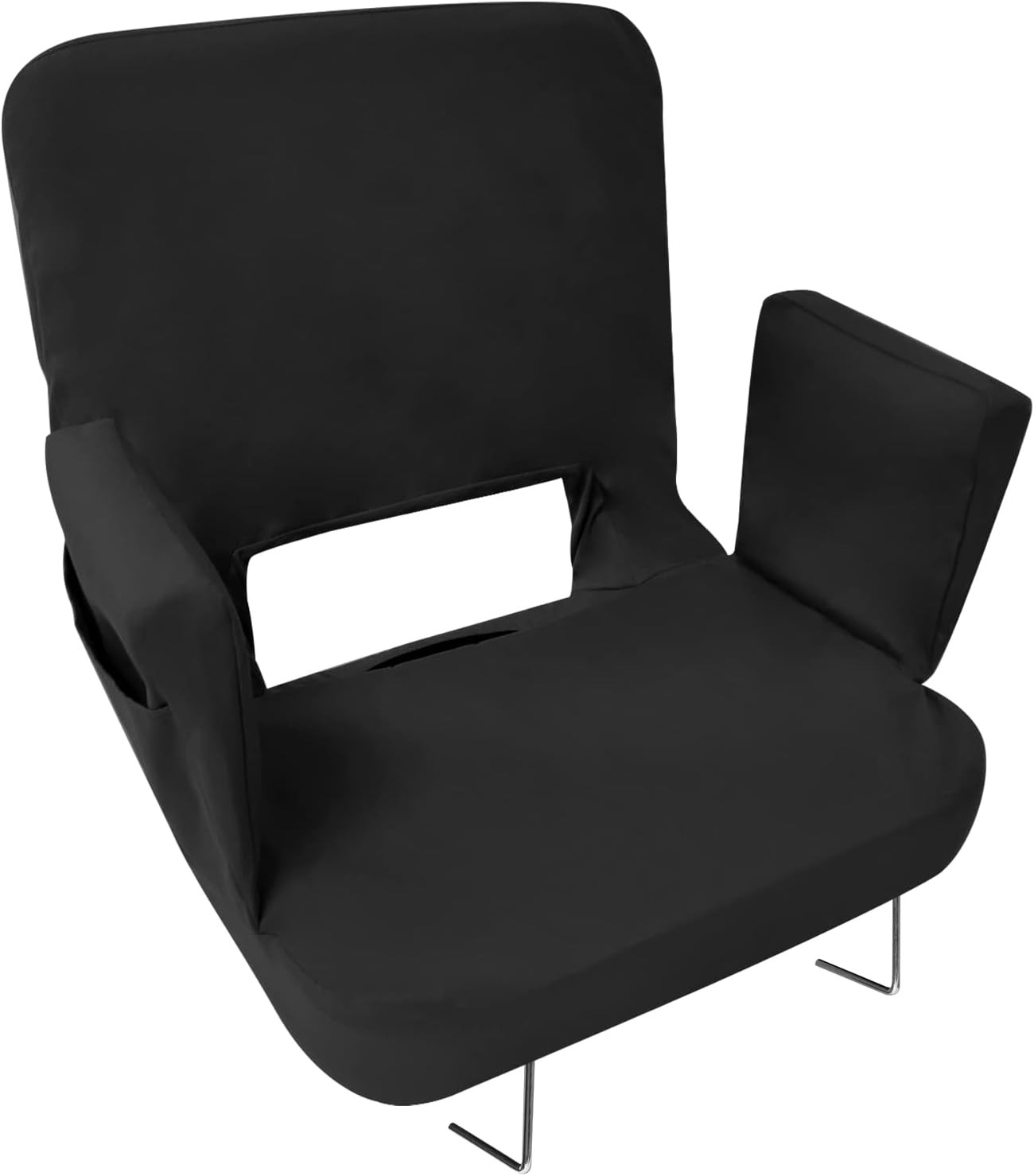 TOPSKY Stadium Seat with Back Support, Regular Size 18.7”Width (Seat 17”), 3 Rec