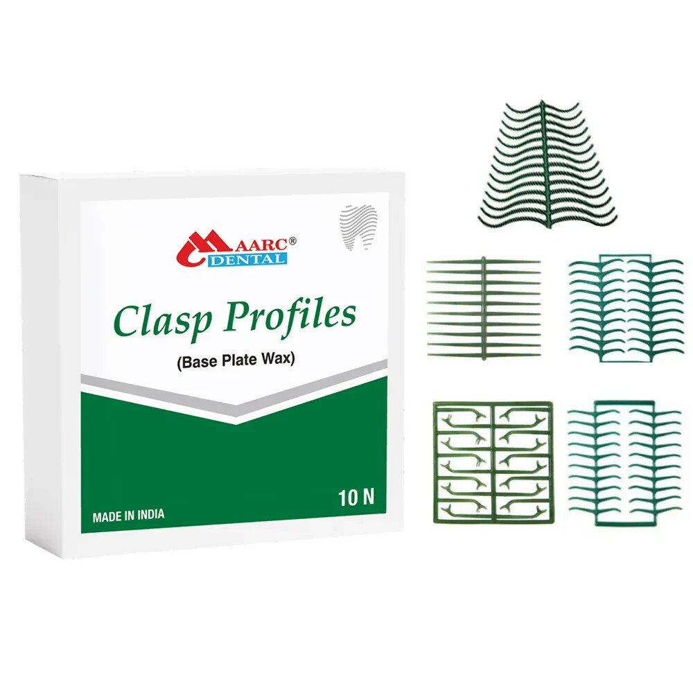 Maarc Clasp Profile Waxes Pack of 20 Pcs + Free Shipping