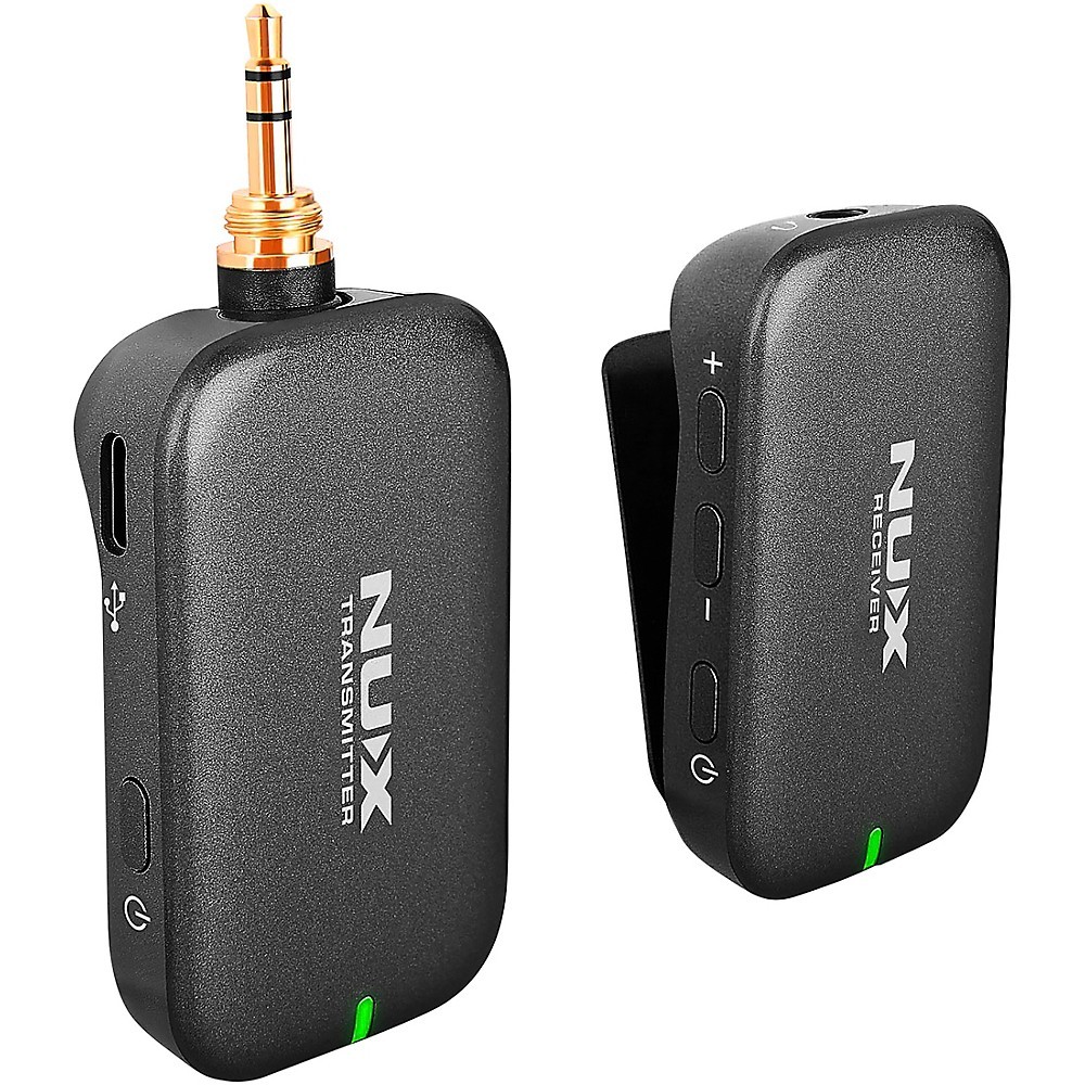 NUX B-7PSM 5.8 GHz Wireless in-Ear System,Charging Case,Stereo Audio transmitter