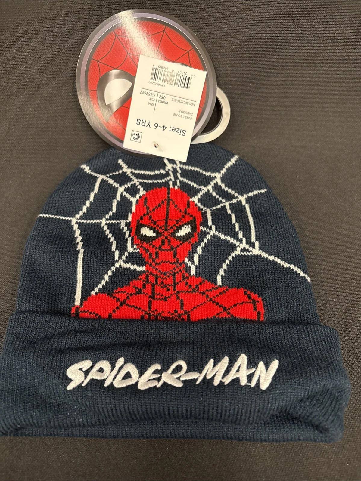 Kids Spiderman Beanie