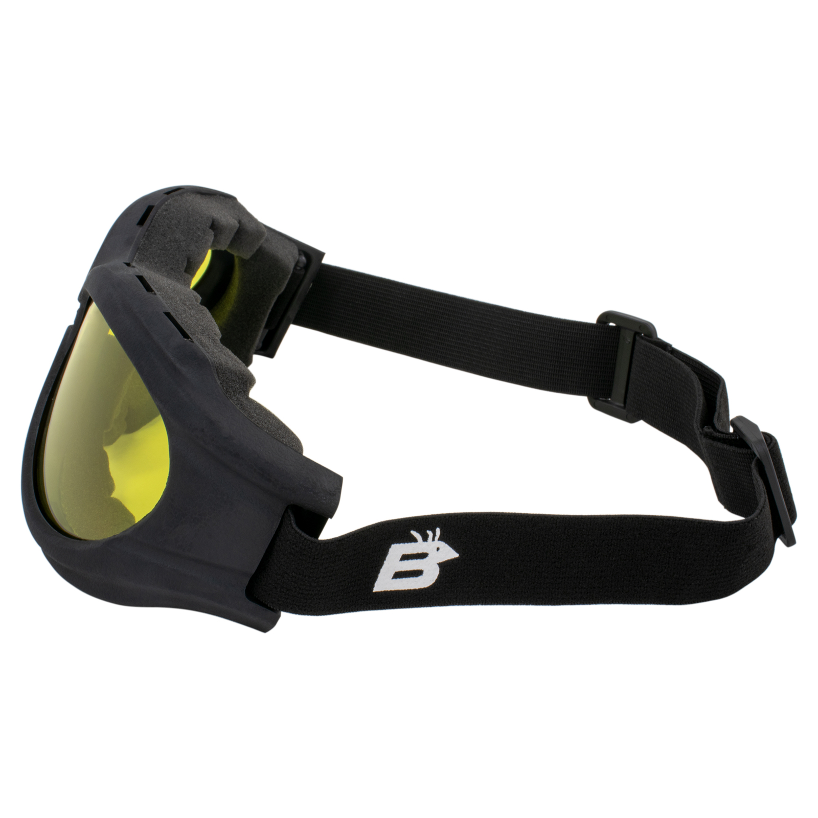 BUZZARD GOGGLE KIT BLACK FRAME INCLUDES SMOKE AND YELLOW LENS