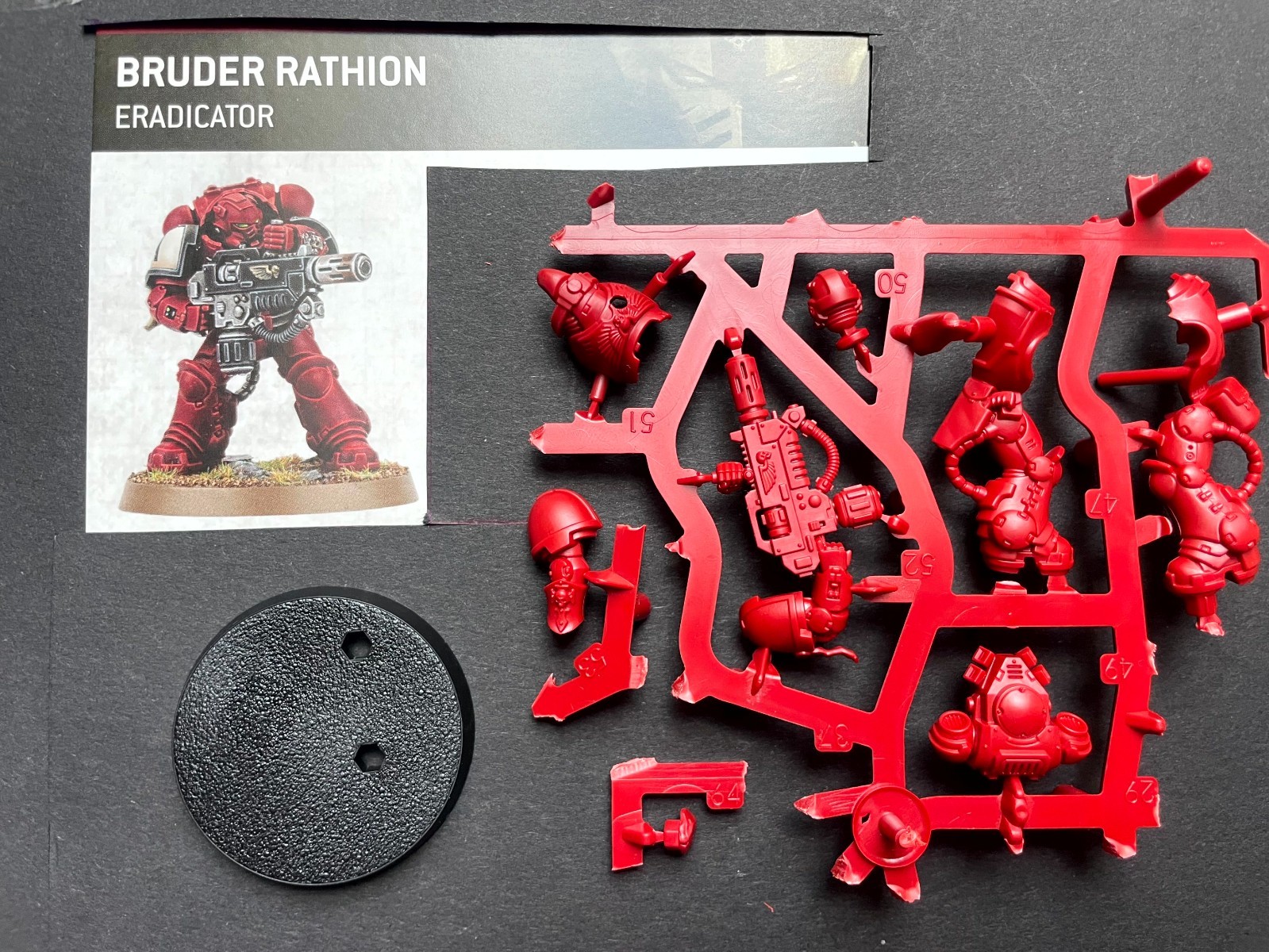 Warhammer 40k Dawn of War - Primaris Space Marines Eradicator Rathion Miniature
