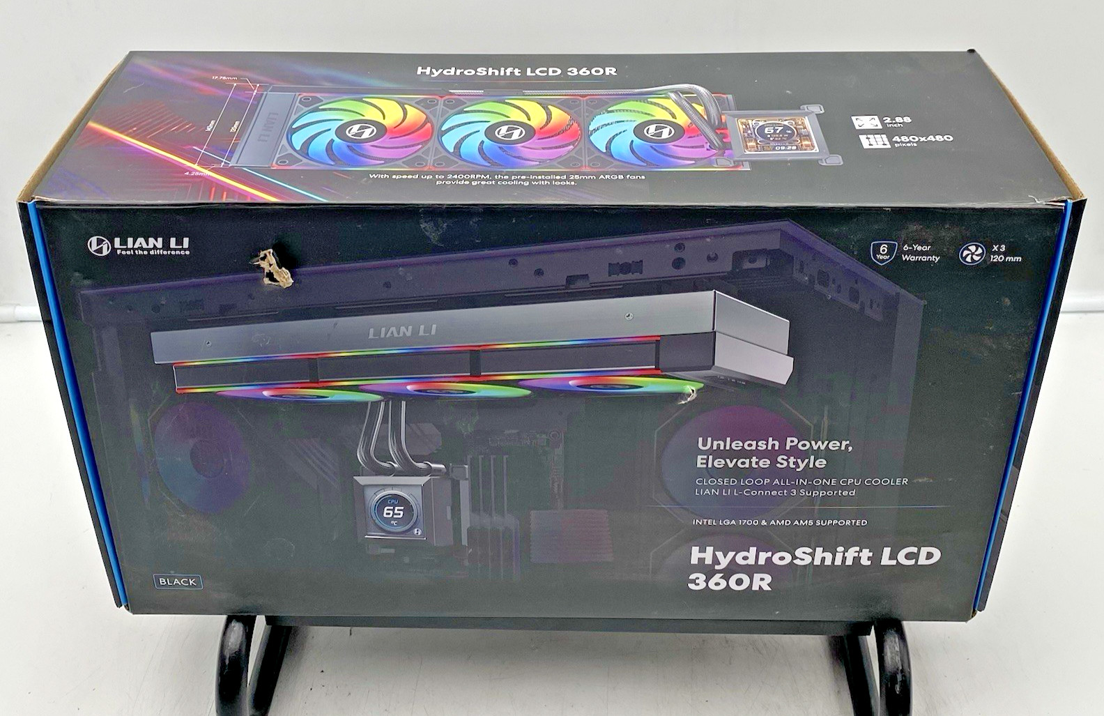 Lian Li HydroShift LCD 360R AIO Black