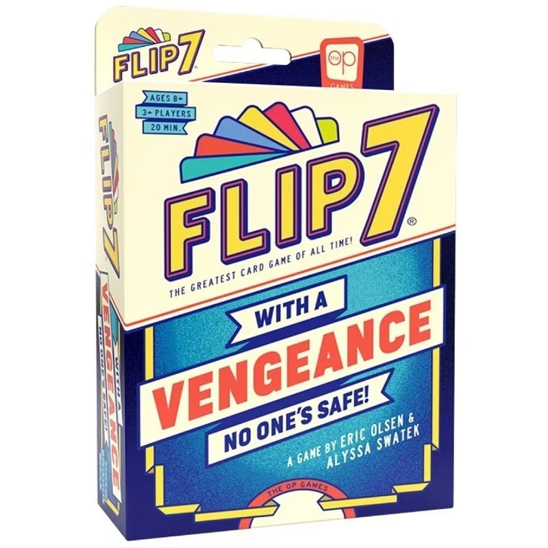 The OP Games Flip 7: With a Vengeance   New In Hand