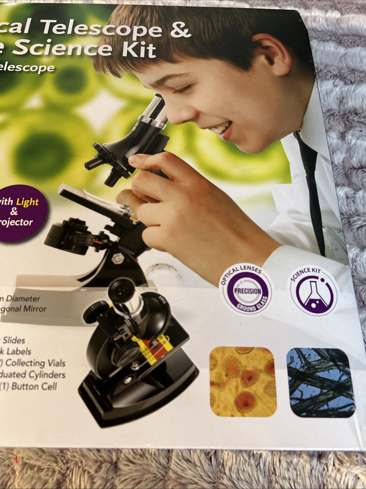 EDU-TOYS Astronomical Telescope and Microscope Science Kit